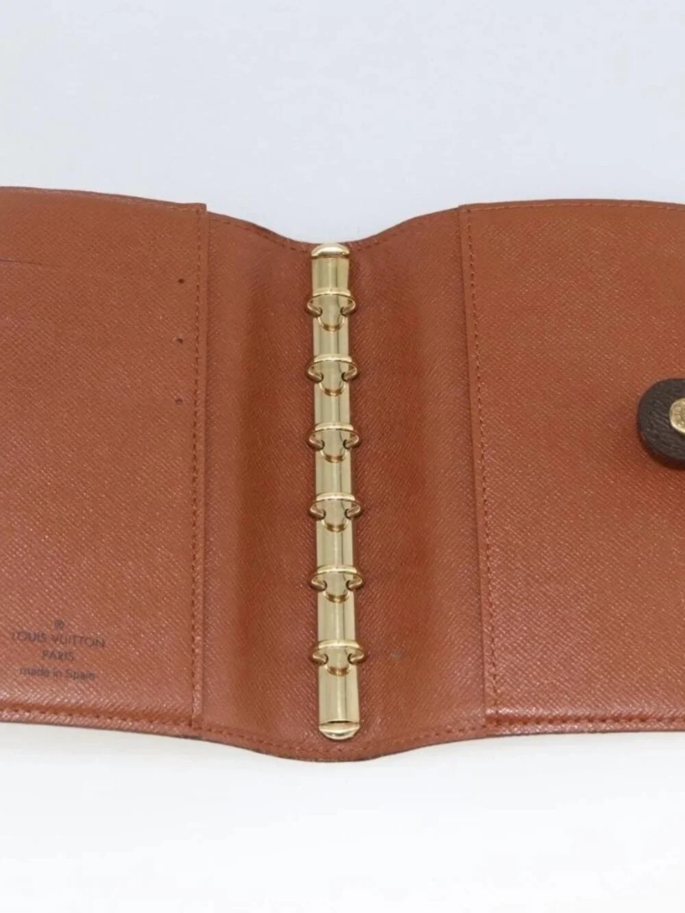 LOUIS VUITTON Monogram Agenda PM Day Planner Cover R20005 LV Auth BA11076